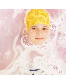 PINK SALTS Foaming & Coloured Bath Salts Putojanti rožinė vonios druska, 250g