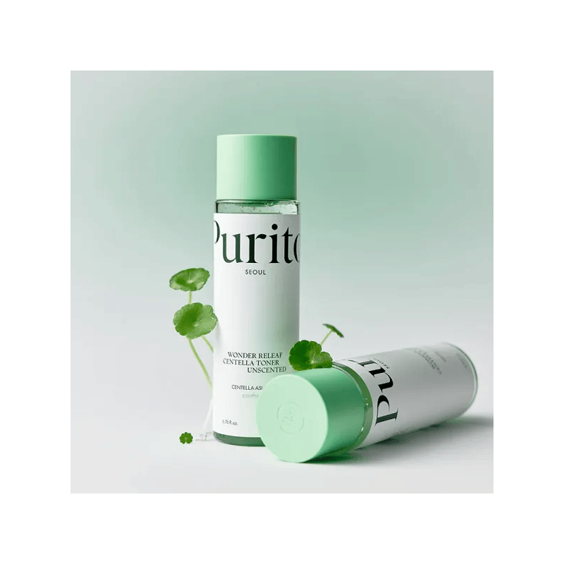 Purito Seoul - Wonder Releaf Centella Toner Unscented – Toneris Be Kvapiųjų Medžiagų su Azijine Centele – 200 ml