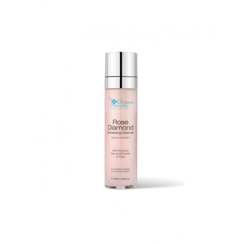 The Organic Pharmacy Rose Diamond Exfoliating Cleanser 50 ml