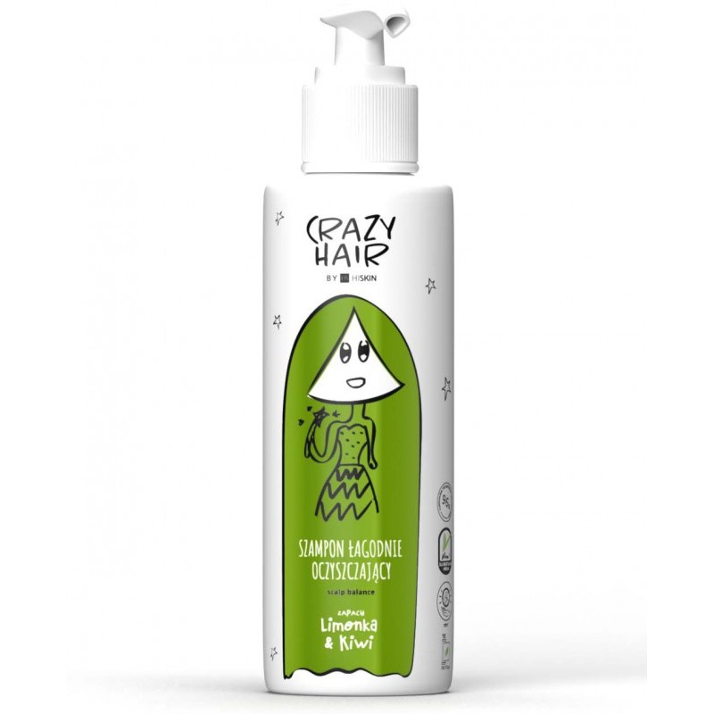 Crazy Hair Lime & Kiwi švelnus valomasis šampūnas 300 ml
