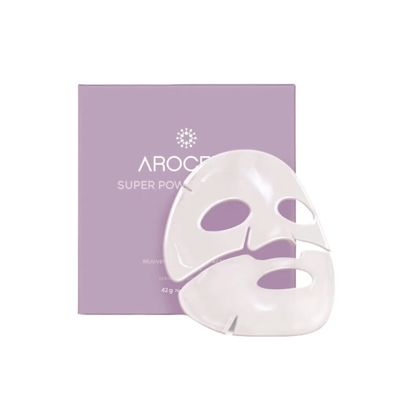 Arocell Super Power Mask EX intensyviai drėkinanti kaukė su kolagenu 1 vnt.