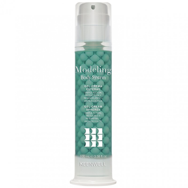 KEENWELL MODELING BODY SYSTEM TRIGUBO VEIKIMO ANTICELIULITINIS GELINIS KREMAS, 100 ml