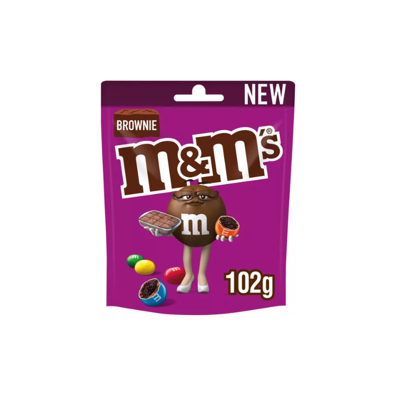 Dražė M&M's (BROWNIE), 102g