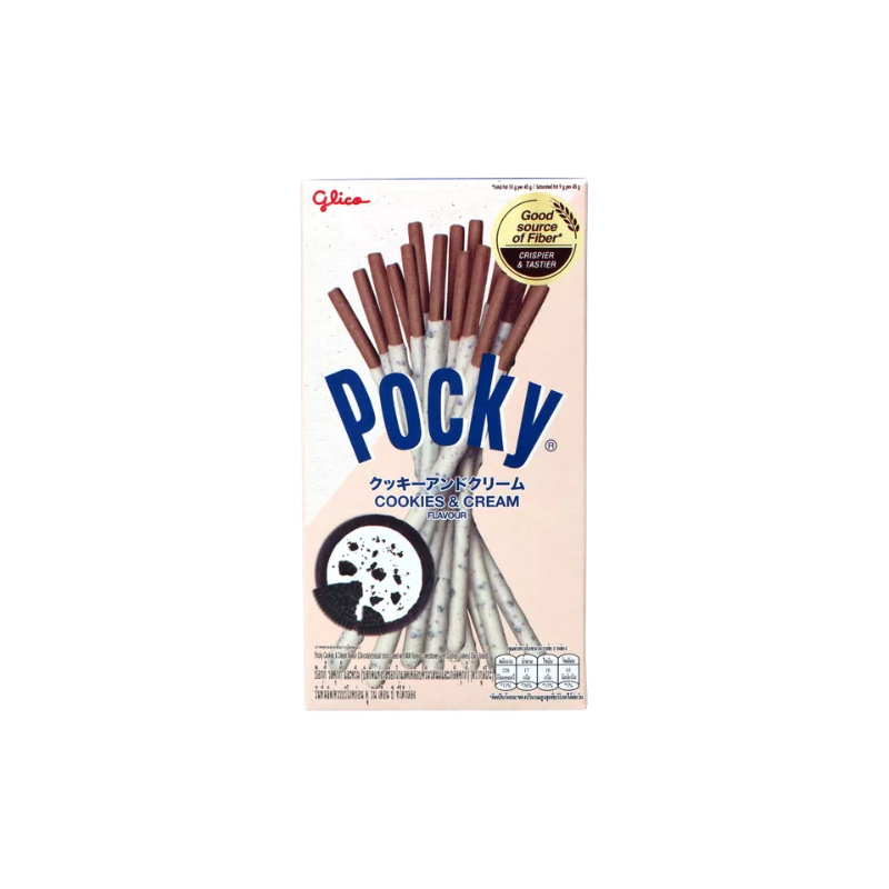 Biskvitinės lazdelės POCKY (COOKIES CREAM), 41g