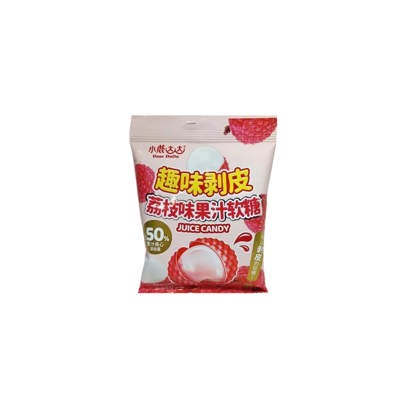 Guminukai DEER DADA PEELING GUMMIES (LYCHEE), 70g