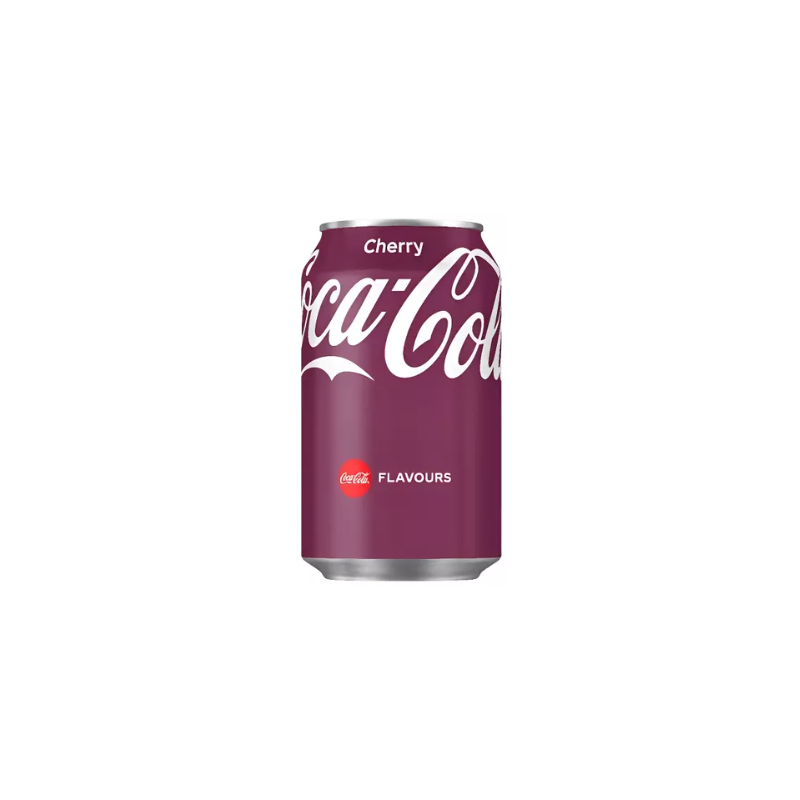 Gazuotas gaivusis gėrimas COCA-COLA (CHERRY), 330ml