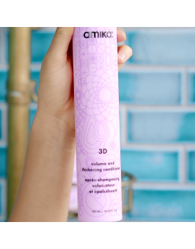AMIKA  kondicionierius suteikiantis tūrio ir apimties – 3D volumizing thickening conditioner