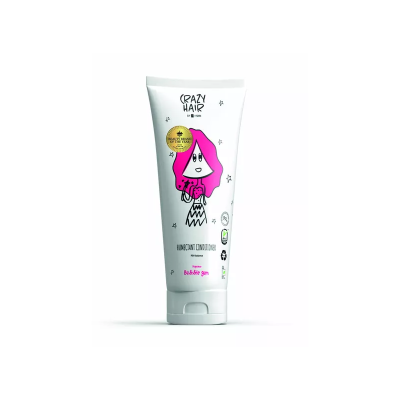Crazy Hair Bubble Gum kondicionierius sausiems ir pažeistiems plaukams, 250 ml.