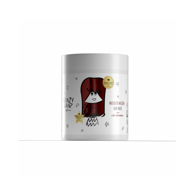 Crazy hair plaukų kaukė "Milk Chocolate" 1000ml