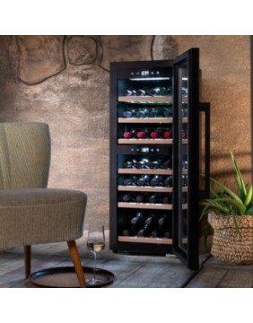 Caso WineExclusive 38 laisvai pastatomas išmanusis vyno šaldytuvas, 38 butelių, kompresorine technologija