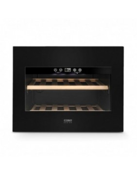 Caso WineDeluxe E 18 įmontuojamas vyno šaldytuvas, 18 butelių, su kompresorine aušinimo sistema