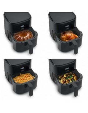 Caso Designer AirFry 6.0 karšto oro gruzdintuvė, 1700 W, 6 l, juoda