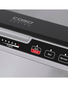 Chamber tipo vakuuminis maisto sandarinimo aparatas Caso VacuChef 40, 280 W, nerūdijančio plieno