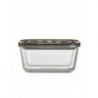 Stiklinis vakuuminis indas Caso VacuBoxx Eco L su plastikiniu dangčiu, permatomas