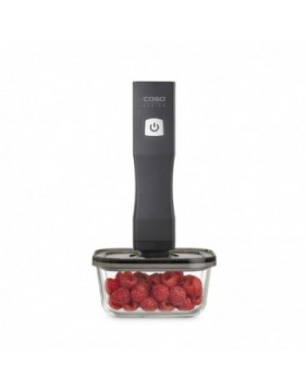 Caso | Glass Vacuum Containers with Plastic Lid (2 pcs) | VacuBoxx Eco-Duo S | Transparent