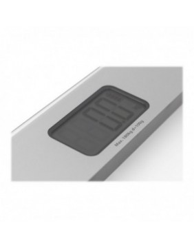 Svarstyklės Caso Body Energy Ecostyle, maksimalus svoris 180 kg, baltos/pilkos