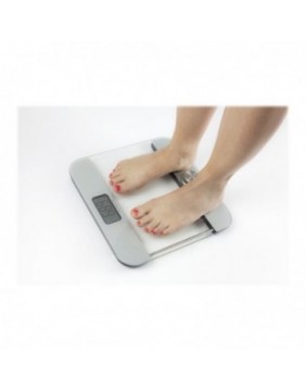 Svarstyklės Caso Body Energy Ecostyle, maksimalus svoris 180 kg, baltos/pilkos