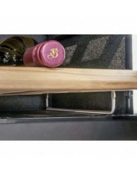 Įmontuojamas vyno šaldytuvas Caso WineDeluxe WD 17, 17 butelių talpa, juodas
