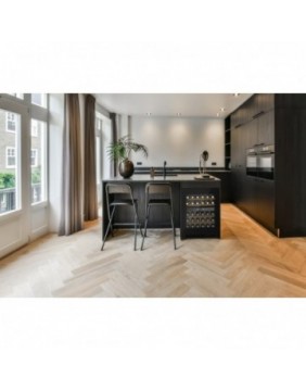 Caso įmontuojamas vyno šaldytuvas WineDeluxe WDU 36, 36 butelių talpa