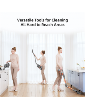 Jimmy H9 Pro Belaidis Dulkių Siurblys su Inovatyvia Horizontalia Cyclone Sistema