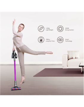 Jimmy H8 Pro Belaidis Dulkių Siurblys su LED Ekranu ir Patentuota Dual Cyclone Sistema