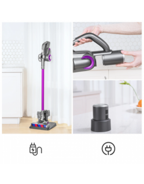 Jimmy H8 Pro Belaidis Dulkių Siurblys su LED Ekranu ir Patentuota Dual Cyclone Sistema