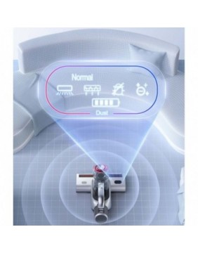 Belaidis dulkių siurblys Jimmy BD7 Pro, UV-C sterilizacija, 250 W, pilkas