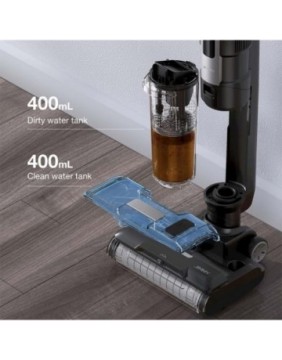 Belaidis dulkių siurblys-plovėjas Jimmy HW9, 300 W, su savaiminio išsivalymo funkcija, pilkas