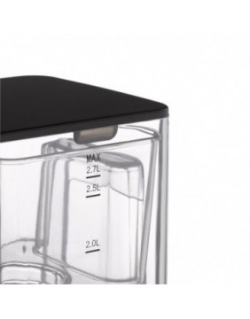 Caso Turbo Hot Water Dispenser | Hot 7 | Water Dispenser | 2200-2600 W | 2.7 L | Plastic/Stainless Steel | Black/Stainless Stee