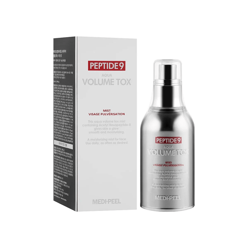 MEDI-PEEL Peptide 9 Aqua Volume Tox Mist Pro – drėkinantis peptidų veido tonikas