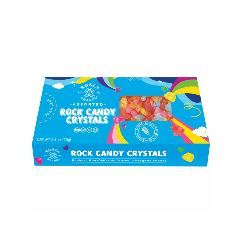 Ledinukai ROCK CANDY CRYSTALS ASSORTED, 70g