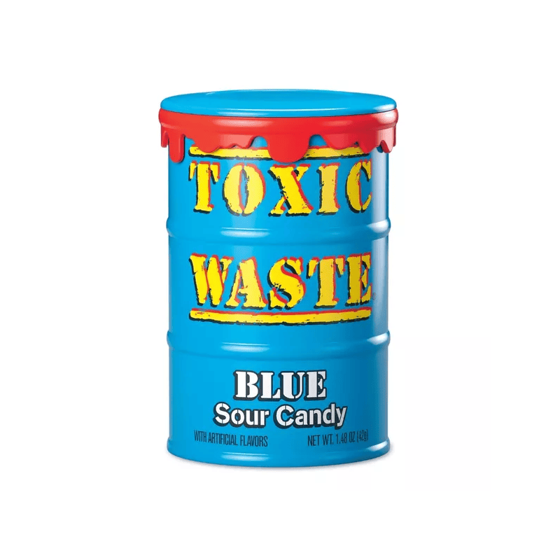 Rūgštūs saldainiai TOXIC WASTE (BLUE DRUM), 42g