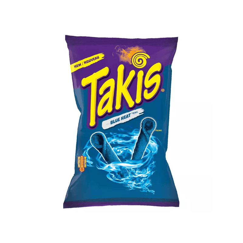 Kukurūzų traškučiai TAKIS BLUE HEAT, 100g