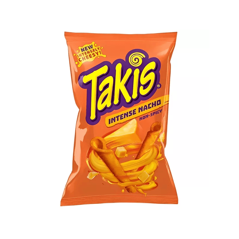 Kukurūzų traškučiai TAKIS INTENSE NACHO, 100g