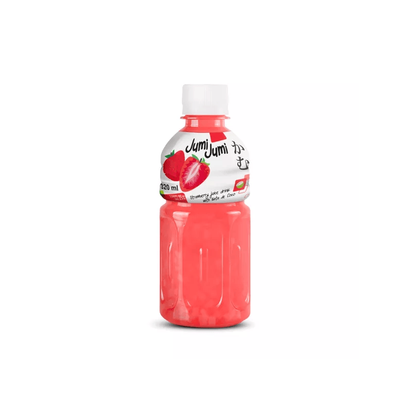Sulčių gėrimas JUMI JUMI NATA DE COCO (SRAWBERRY), 320ml