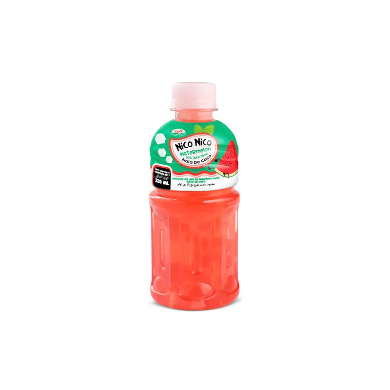 Sulčių gėrimas NICO NICO NATA DE COCO (WATERMELON), 320ml