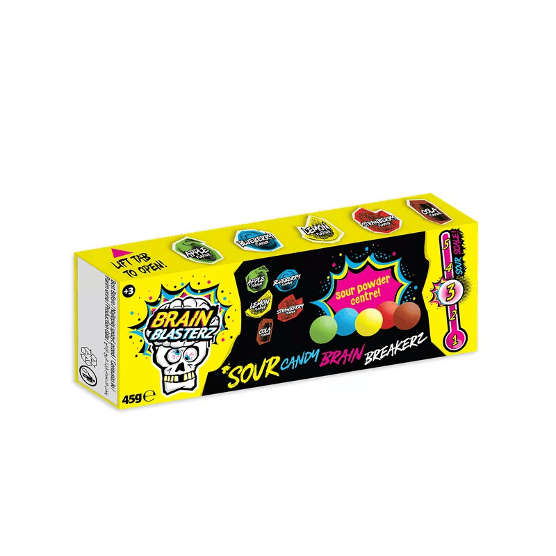 Saldainiai BRAIN BLASTERZ (BRAIN BREAKERZ), 45g
