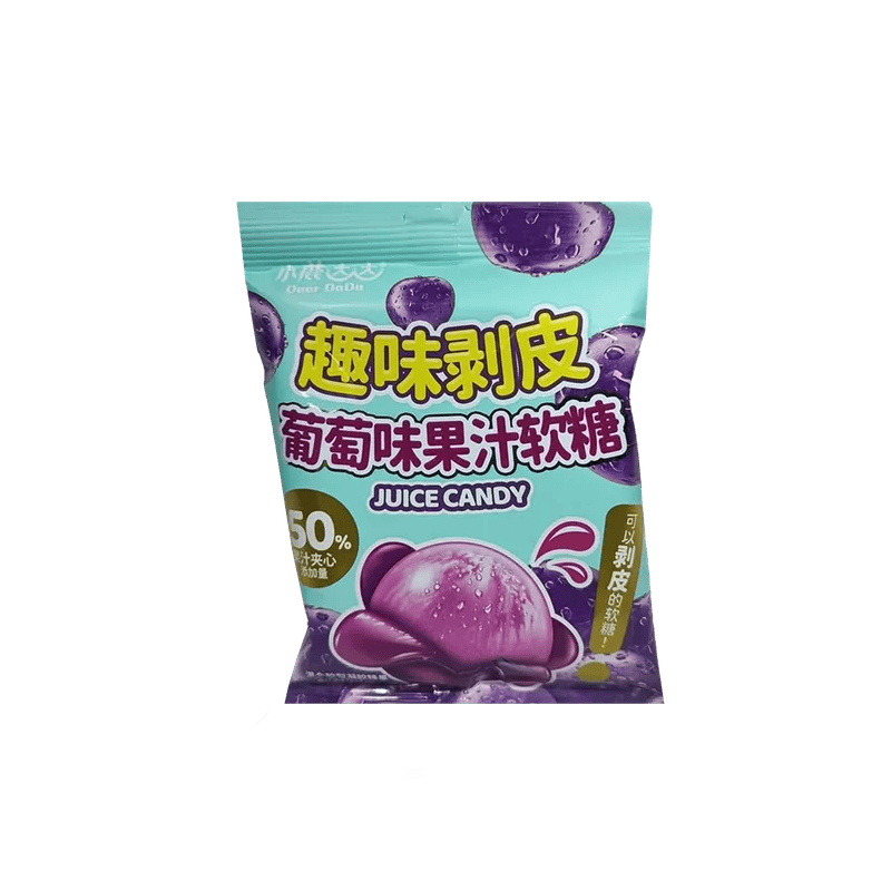 Guminukai DEER DADA PEELING GUMMIES (GRAPE), 70g