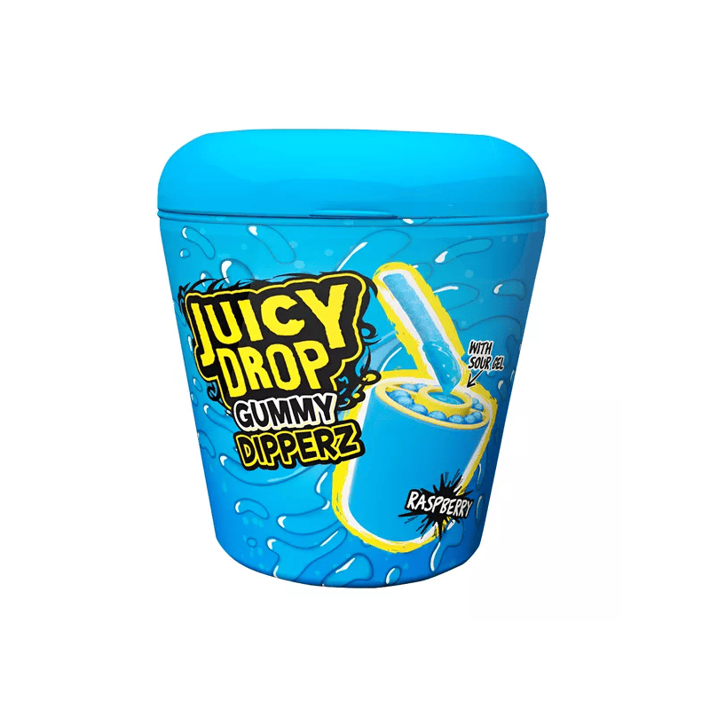 Kramtomi saldainiai BAZOOKA JUICY DROP GUMMY DIPPERZ, 96g