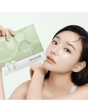 Arocell Cica Repair Panthenol Gel Mask veido kaukių rinkinys 4 vnt.