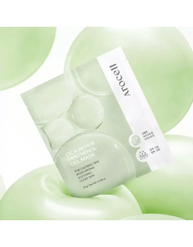 Arocell Cica Repair Panthenol Gel Mask veido kaukių rinkinys 4 vnt.