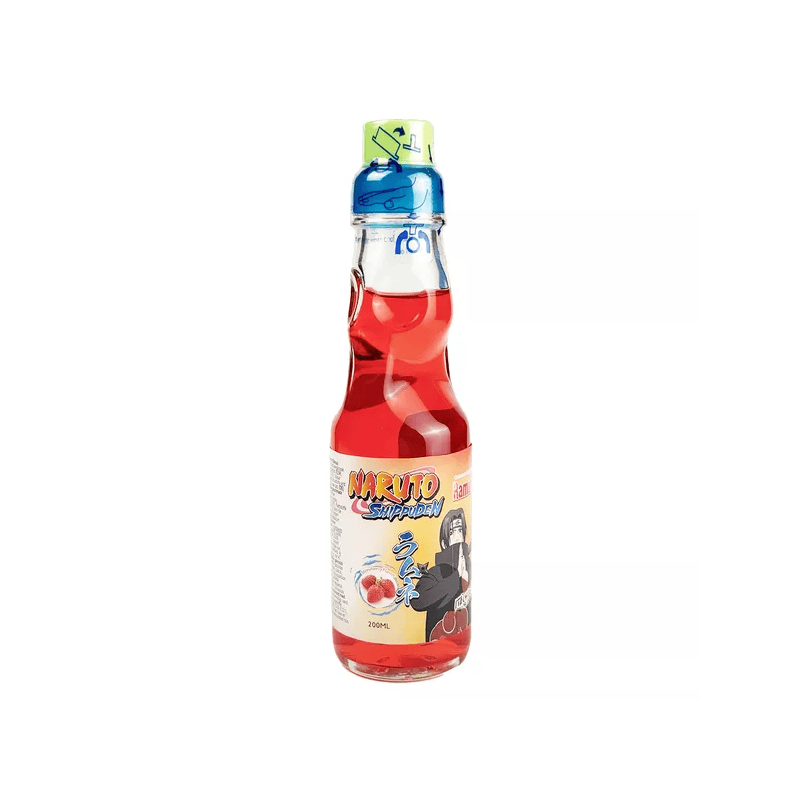 Gazuotas gaivusis gėrimas RAMUNE NARUTO (STRAWBERRY), 200ml