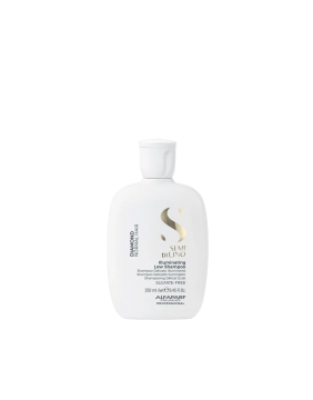 ALFAPARF SEMI DI LINO DEIMANTINIO ŽVILGESIO ŠAMPŪNAS, 250 ML