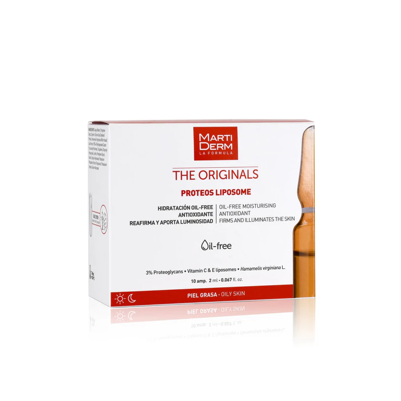 MARTIDERM AMPULĖS VEIDO ODAI SU LIPOSOMOMIS, 10 VNT.