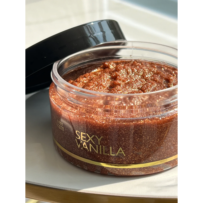 Kūno šveitiklis Malachite Cosmetics SEXY VANILLA BODY SCRUB, 250gr