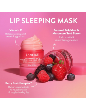 Laneige Berry lūpų kaukė 20g