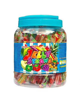 Šaldomosios želė lazdelės SPESHOW JELLY STRAWS (ASSORTED), 20g