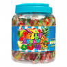 Šaldomosios želė lazdelės SPESHOW JELLY STRAWS (ASSORTED), 20g