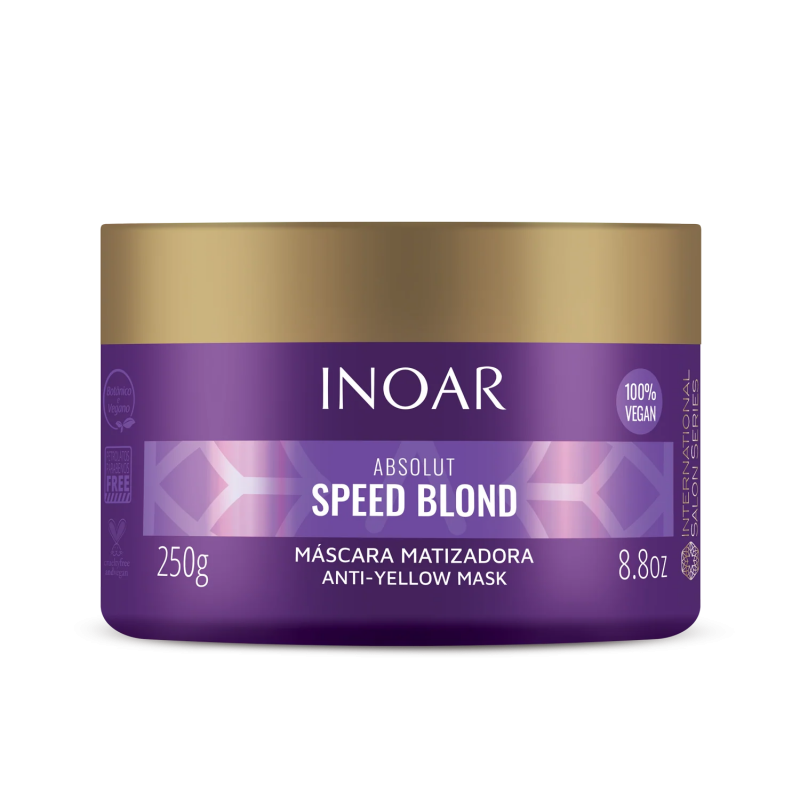 INOAR Absolut Speed Blond Mask - plaukų kaukė šviesiems plaukams