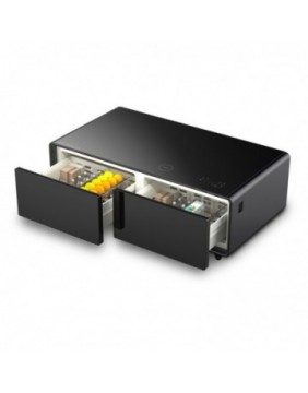 Caso Lounge staliukas su šaldymo skyreliais, garso kolonėle ir įkrovimo funkcija